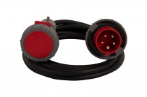 Cable extension OPD 5x2,5 (H07RN-F) - 10m with socket 16A 5p, plug 16A 5p - 10m    IP65