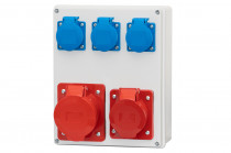 Distribution box R-240 - sockets 2x16/5, 3x230V