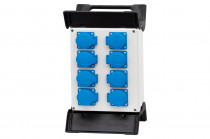 Distribution box R-240 - sockets 8x230Vwith plastic frame