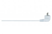 Przewód przyłączeniowy - wtyczka kątowa OWY (H05VV-F) 3x1,5mm2 - 3m - biały