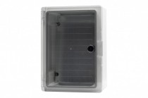 Plastic panel 250x350x150 mm transparent door  IP65