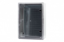 Plastic panel 350x500x190 mm transparent door  IP65