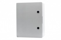 Plastic panel  300x400x195 mm grey door IP65