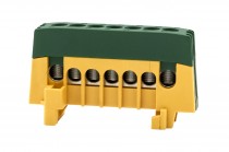 Listwa ochronna 7-modułowa ZPI 7x16mm2 IP20 żółto/zielona
