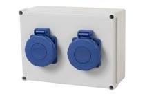 Distribution box R-190 - sockets 2x230V   IP65