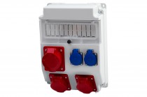 Distribution box CAJA - sockets 3x32A 5p, 2x230V