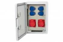 Distribution box RB-250 - sockets 16A5p, 32A5p, 4x230V