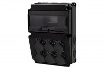 Distribution box LAGO 10M SCENIC - sockets 6x230V 