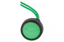 LED indicator light diameter 20mm, 230V green