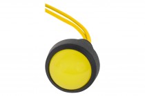 LED indicator light diameter 20mm, 24V yellow